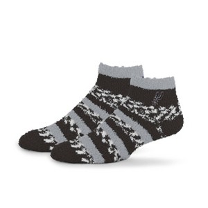NBA San Antonio Spurs Multi Stripe Fuzzy Socks - 1 of 3