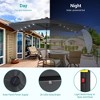 Sonkuki 10x6.5 ft LED Rectangular Patio Market Umbrella 3-Year-Non-Fading - 4 of 4