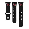 NFL Arizona Cardinals Apple Watch Compatible Silicone Band - Black - image 2 of 3