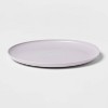 10.5" Plastic Dinner Plate Purple - Room Essentials™ - image 3 of 3