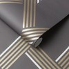Vector Graphite Gold and Grey Geometric Paste the Wall Wallpaper - 3 of 4