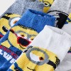 Boys' Despicable Me Minions 6pk Socks - Yellow - 3 of 3