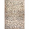 Hauteloom Marlene Damask Brown & Blue Area Rug - image 2 of 4