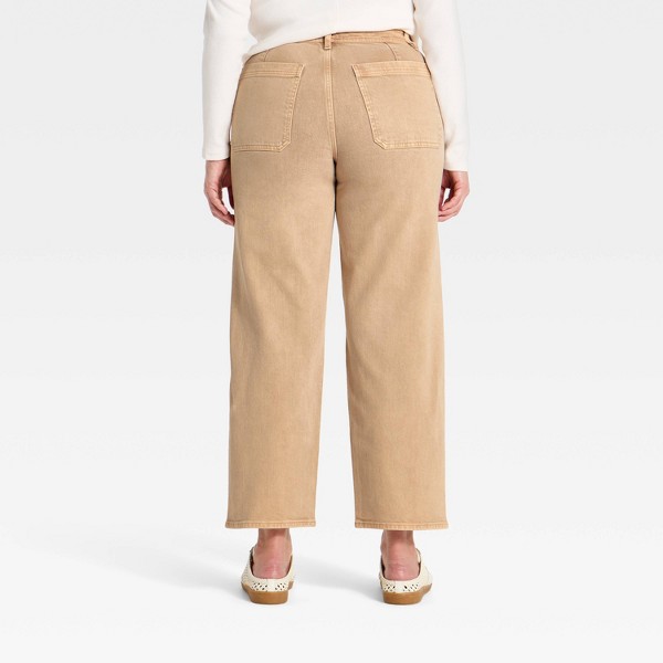 Pantalón recto estilo marinero para mujer - Universal Thread™ Malva 5