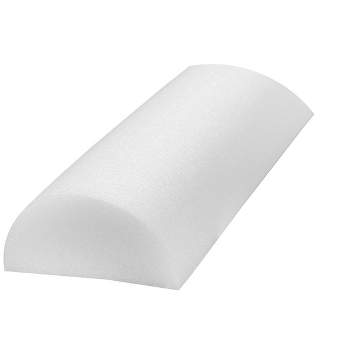 CanDo Round Foam Roller - White
