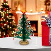 Kurt Adler 11.75-Inch Wooden Tree with Miniature Wooden Ornaments, 25 Piece Set - 4 of 4