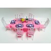 My Fancy Life Dollhouse Furniture, Dining Room Play Set with Table, Chairs and Tableware - 2 of 3