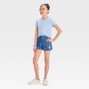 Girls' Bluey Denim Shorts - Blue - 4 of 4