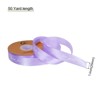 Unique Bargains Gift Wrapping Wedding Wide Satin Grosgrain Ribbon 1 Pc - 2 of 4