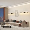 POWLIG Modern Vanity Light Fixture - Bathroom Mirror Lighting with Clear  Glass Globe Shades - 4 of 4