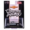 1977 Chevrolet Cheyenne Super 30 Pickup Truck Black with White Sides Limited Edition 1/64 Diecast Model Car by M2 Machines - 3 of 3