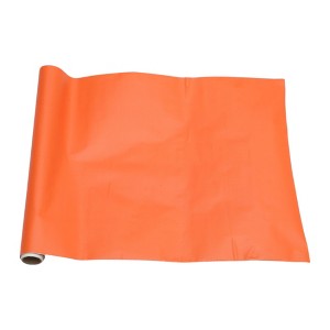 Unique Bargains Peel and Stick Wallpaper Waterproof Oil-proof Moisture-proof PVC Orange - 1 of 3