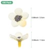 Unique Bargains Silk Decor DIY Wedding Mini Bulk Artificial Daisy Flowers Heads - 3 of 4