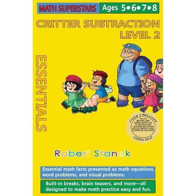 Math Superstars Subtraction Level 2, Library Hardcover Edition - 5th Edition by  Robert Stanek