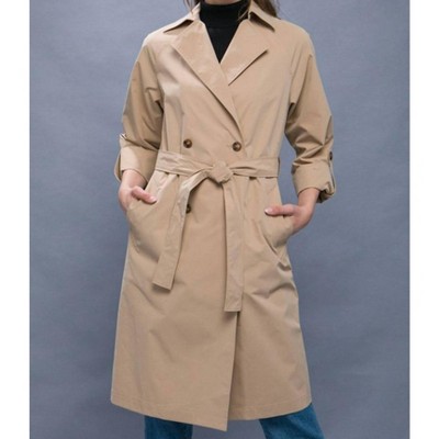 Women's Light Weight Trench Coat - LOVE TREE