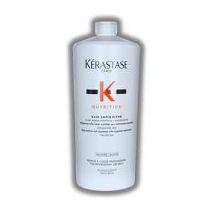 Kerastase Nutritive Bain Satin Riche Shampoo for Very Dry Hair - 34.0 oz - The Rich Nutrition Reset for Very Dry Hair - 1 of 3