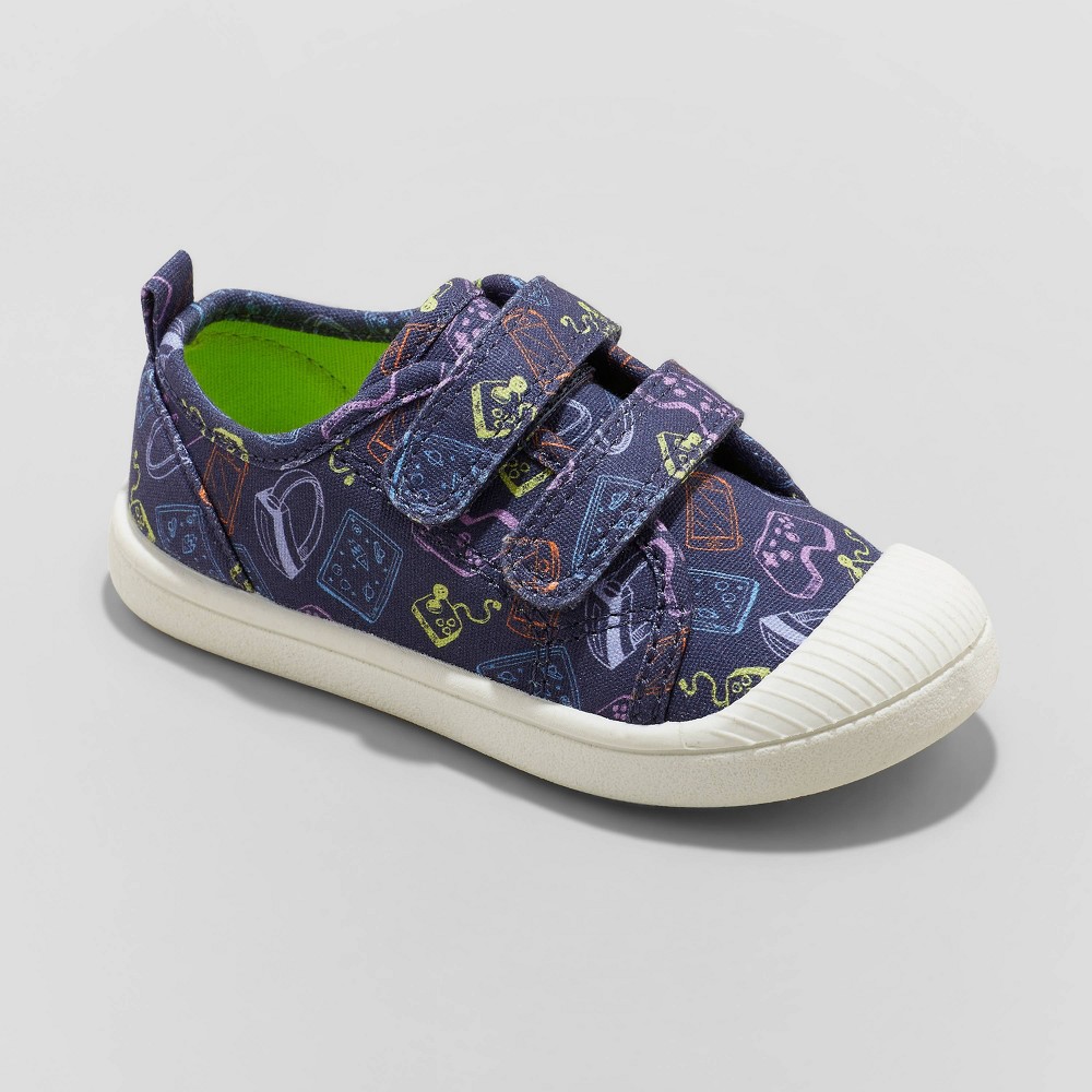 Toddler Parker Sneakers - Cat & Jack Navy Multi 6, Blue Multi