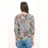 WEST K Women's Alexa Surplice V-Neck Rolltab Blouse - 3 of 4