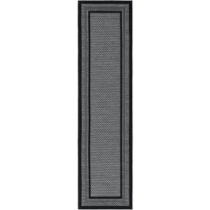 Unique Loom    Outdoor Border Multi Border Area Rug - 1 of 4