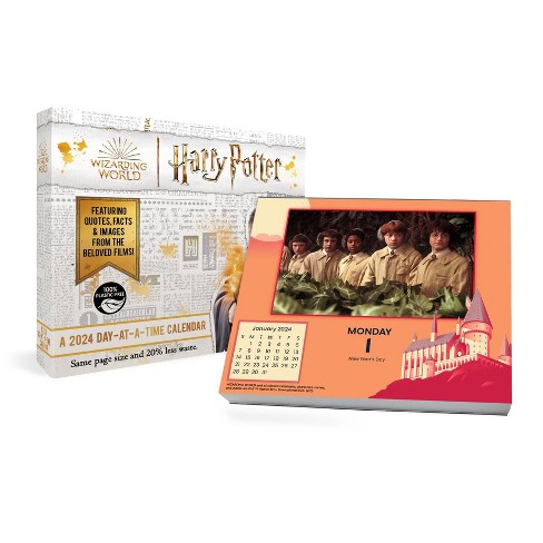 Trends International Inc. 2024 Daily Desk Calendar 4.25x5 Harry Potter