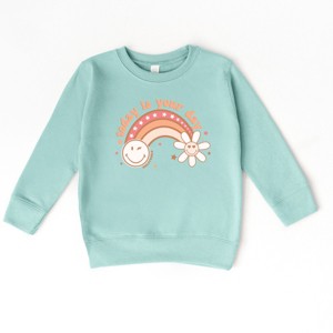 SmileyWorld Today Is Your Day Rainbow  - Toddler Graphic Sweatshirt and Youth Graphic Sweatshirt - 1 of 3