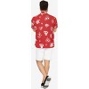 HAPPY BAY Mens Hawaiian Shirts Short Sleeve Button Down Shirt Men's Pirates Holiday Shirts Summer Beach Aloha Shirts for Men Funny - 2 of 3