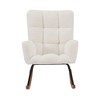 Rocking Chair, with High Backrest Armrests Recliner Chair, for Living Room Bedroom Readroom - 2 of 4