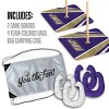 NCAA James Madison Dukes Horseshoe Bag Toss Game Set - 3 of 4