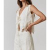 Women's Embroidered Vest - lalavon - 2 of 4