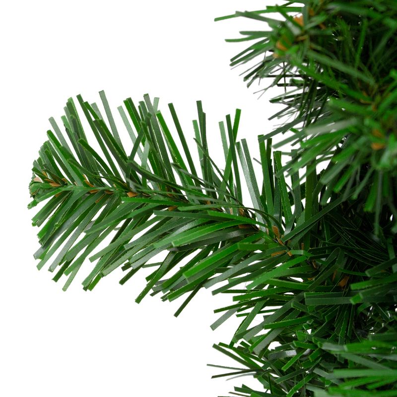 Northlight 10" Unlit Deluxe Windsor Pine Artificial Christmas Wreath, 2 of 4