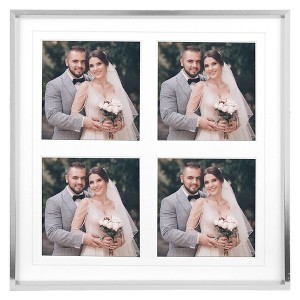 REGALWOVEN Metal Picture Stylish Tabletop Display Frame for Wedding Photos and Posters Family Decor 1 Pc - 1 of 4