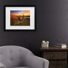 Trademark Fine Art - Piotr Krol Bloody Sunset Matted Framed Art - 2 of 4