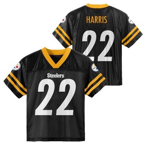 NFL Pittsburgh Steelers Toddler Boys' Najee Harris Short Sleeve Jersey - 1 of 3