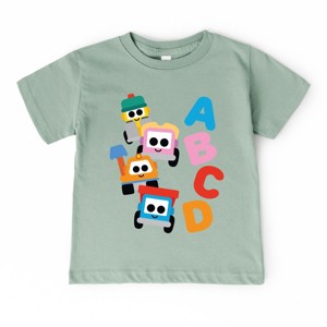 Leo the Truck Alphabet - Toddler Short Sleeve Graphic T-Shirt - 1 of 3