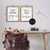 Stupell Industries Gorgeous & Handsome Romantic Greetings 2pc Floating Frame Art Set - 3 of 4