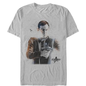 Men's Star Trek: Discovery Lorca Phaser Gun Portrait T-Shirt - 1 of 3