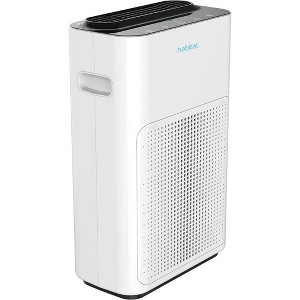 Habitat Medium Room Air Purifier, HEPA 13 & Carbon Filter, Quiet Fan, Air Quality Monitor, White - 1 of 4