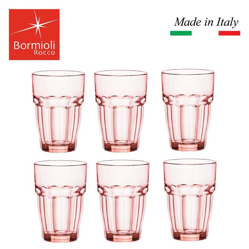 Bormioli Rocco 12.5 oz. Rock Bar Lounge Stackable Drink Glass, 3 of 9