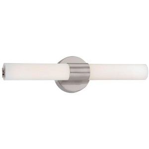 George Kovacs Lighting Saber 2 - Light Vanity in  Brushed Nickel - 1 of 1