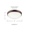 Capital Lighting Hansen 3 - Light Flush Mount in  Oil Rubbed Bronze - 2 of 2