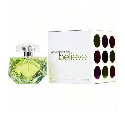 Believe Britney Spears By Britney Spears Women Guava, Tangerine, Honeysuckle, Lime Blossom, Praline Eau De Parfum Spray 3.3 Oz