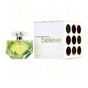 Believe Britney Spears By Britney Spears Women Guava, Tangerine, Honeysuckle, Lime Blossom, Praline Eau De Parfum Spray 3.3 Oz - 1 of 1