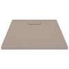 VidaXL Shower Base Tray SMC Brown 39.4 in.x27.6 in. - 4 of 4