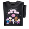 Collections Etc Peanuts Happy New Year Short Sleeve Graphic T-Shirt - image 4 of 4