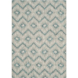 Courtyard CY8463 UV & Stain Resistant Non-Shedding Power Loomed Indoor/Outdoor Rugs - Safavieh - 1 of 3