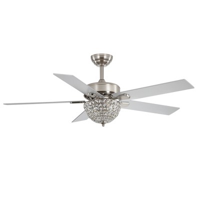 Airsurfer 52" Ceiling Fan, 5-Blade Modern Ceiling Fan with Remote Control for Living Room, Bedroom, Dining Room