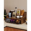 Wood Coffee Station Organizer with Drawer, K-Cup Pod Holder Storage Box for Countertop Coffee Bar - 2 of 4