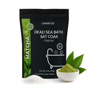 Dead Sea Salt with Matcha Soak 14oz, Made in USA-IN-10285 - 1 of 4