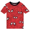 Marvel Boys Spiderman Pajamas Set - 2 Piece Short Sleeve Spiderman Pajamas - Spiderman, Miles Morales Pajamas Set - 3 of 4