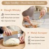 VONATES Sourdough Bread Making Kit – 9" Round & 10" Oval Banneton, Scoring Tools & More for Home Bakers - 4 of 4